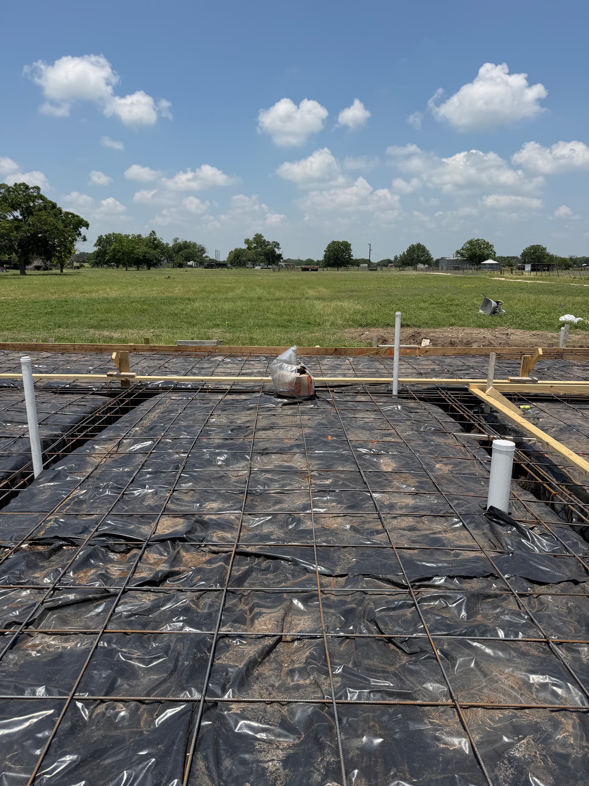 Gallery photos for Under-Foundation Plumbing Rough-In for a New Barndominium Build: Image #1