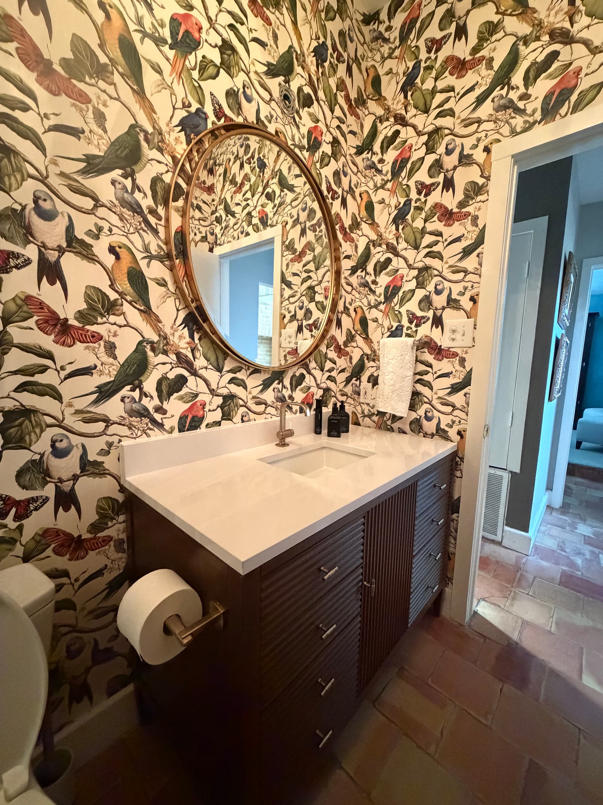 Gallery photos for Powder Bath Vanity Swap That Changed the Whole Room: Image #3