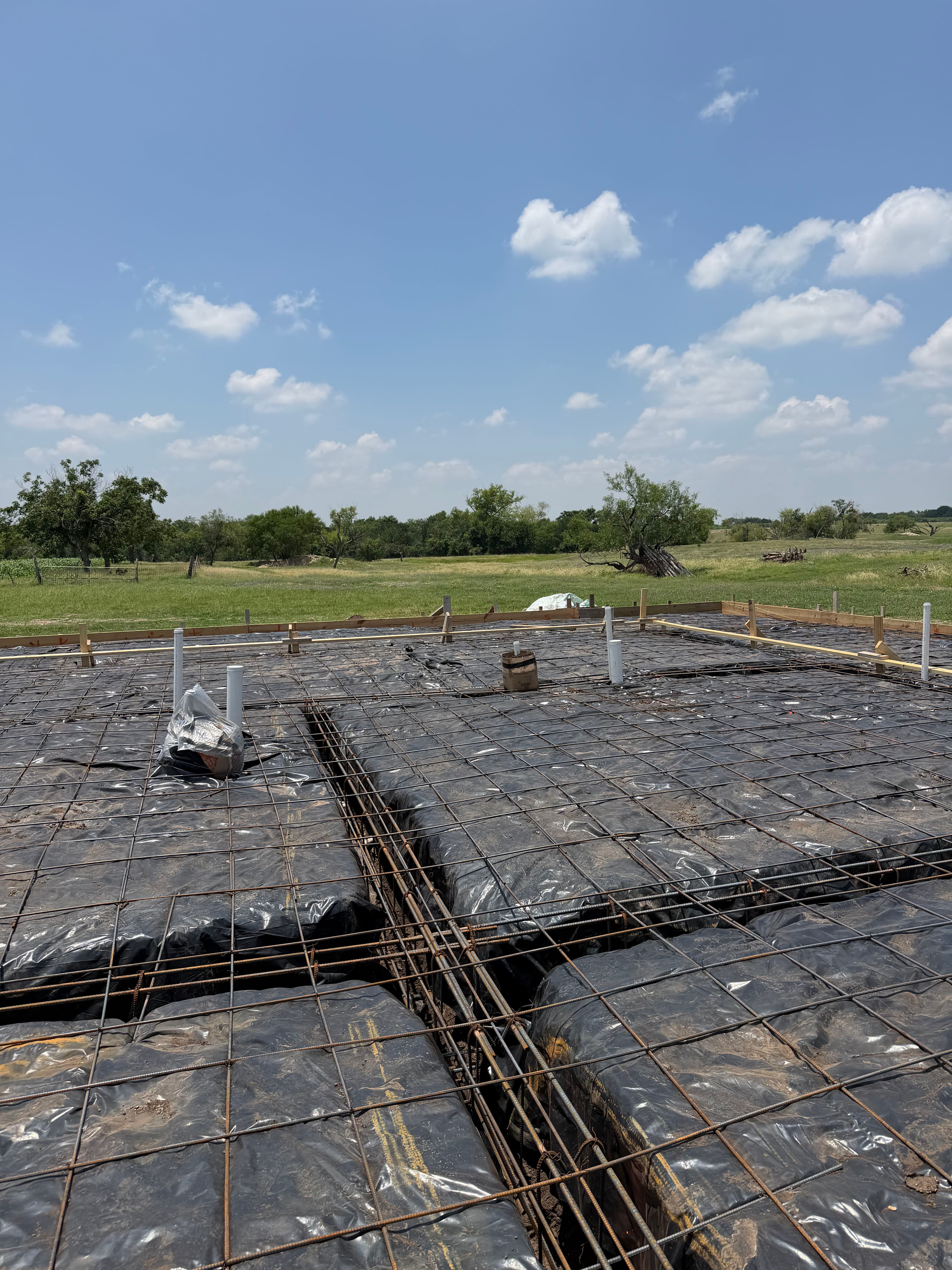 Project Under-Foundation Plumbing Rough-In for a New Barndominium Build image