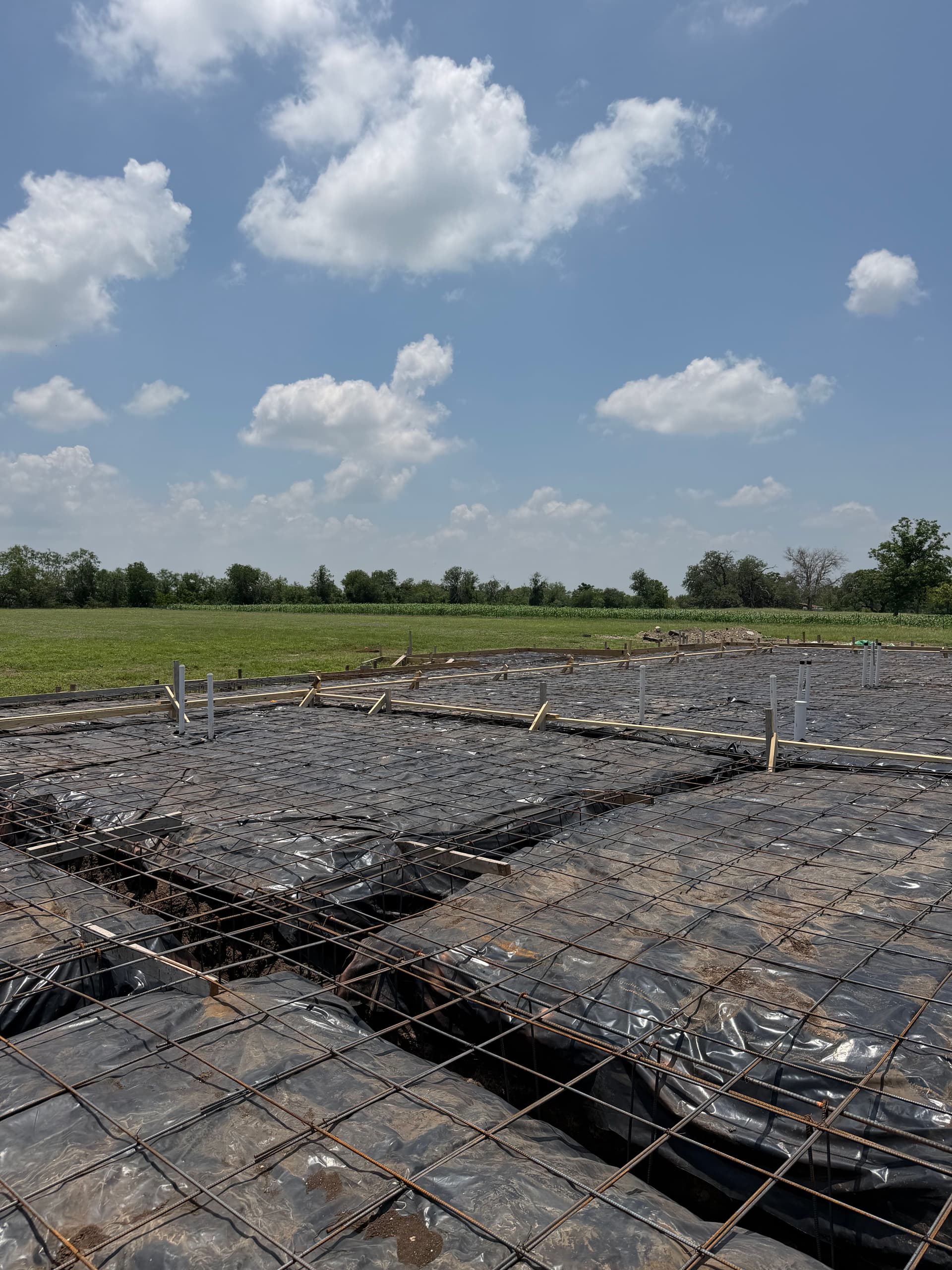 Gallery photos for Under-Foundation Plumbing Rough-In for a New Barndominium Build: Image #4