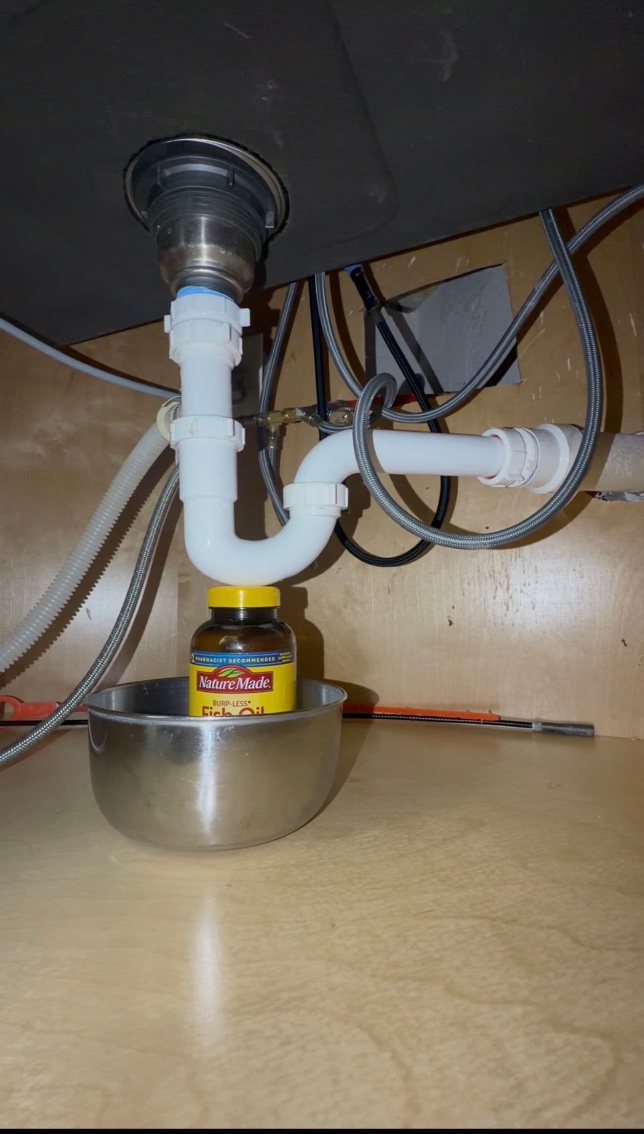 Project Sagging Dishwasher Drain Pulled the Pipes Apart - Here's the Fix image