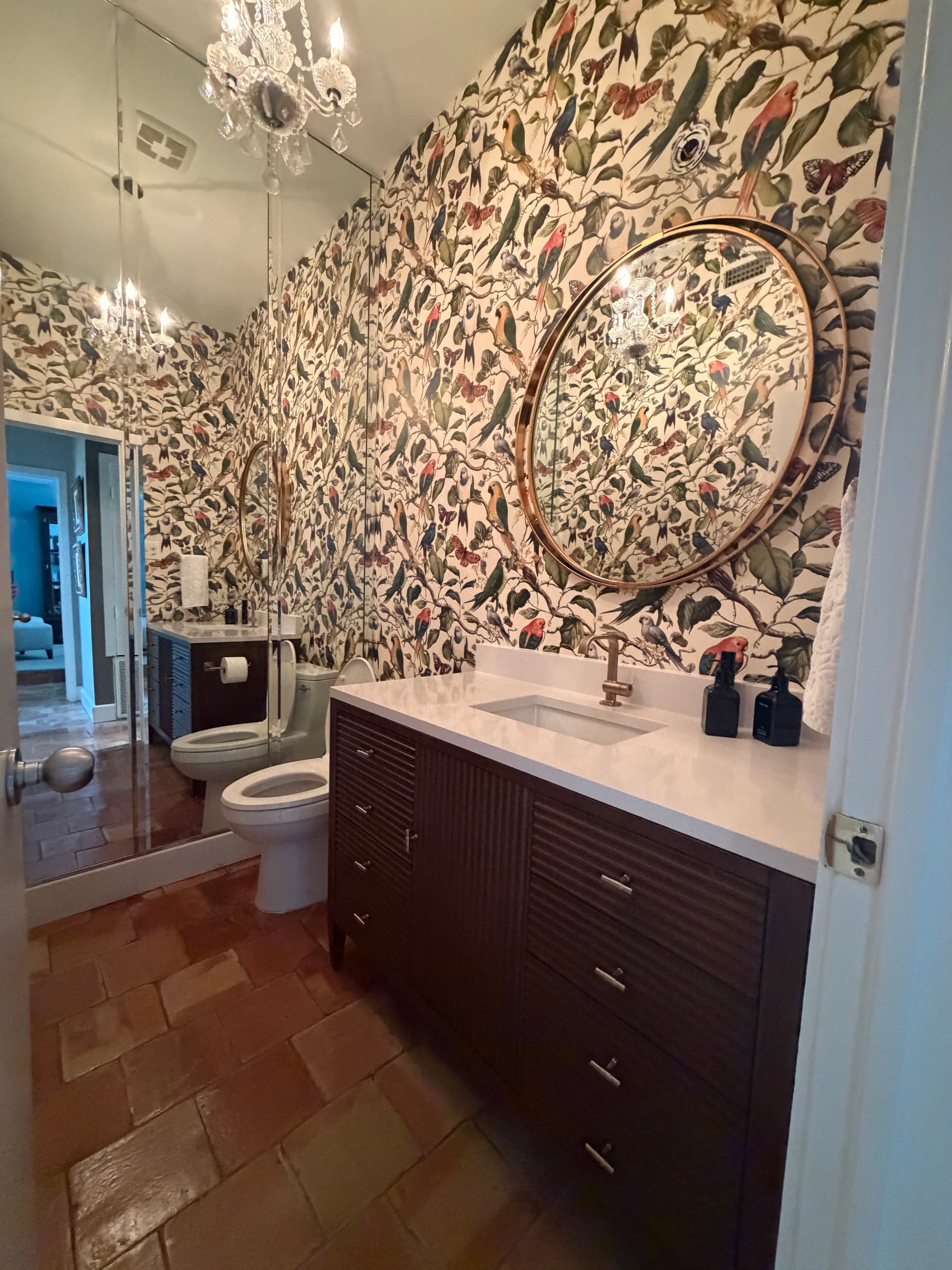 Gallery photos for Powder Bath Vanity Swap That Changed the Whole Room: Image #2