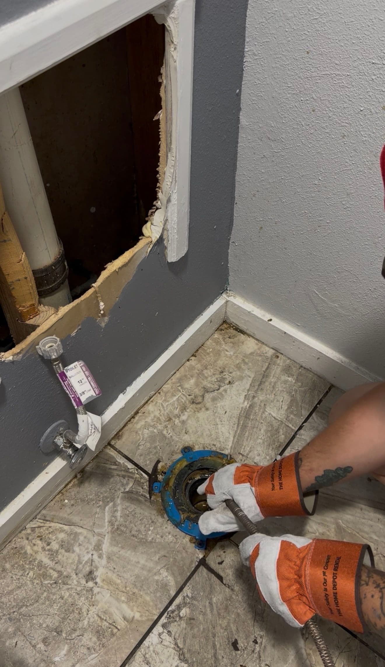 Gallery photos for Commercial Toilet Drain Clog Cleared Fast: Image #1