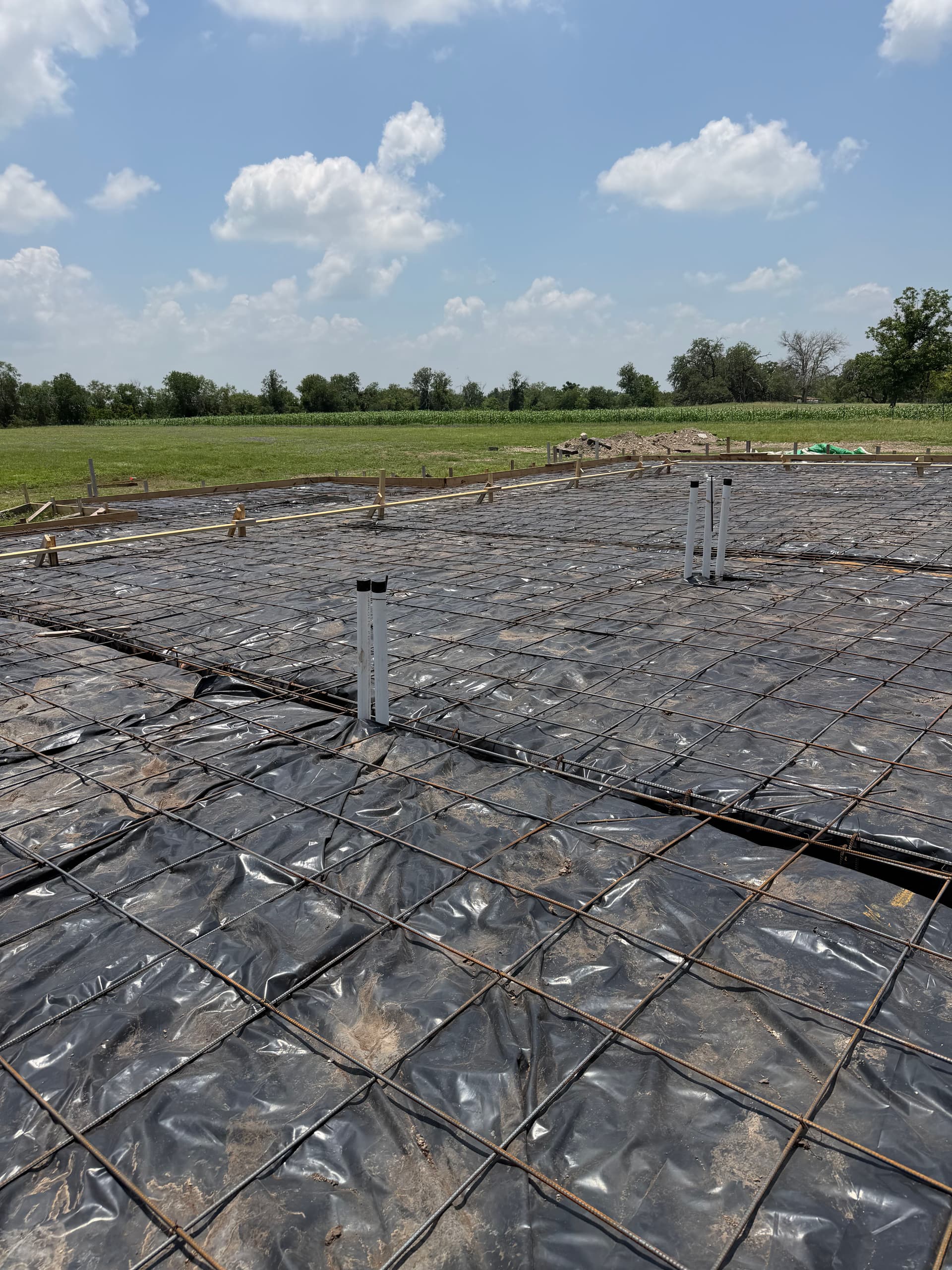Gallery photos for Under-Foundation Plumbing Rough-In for a New Barndominium Build: Image #2