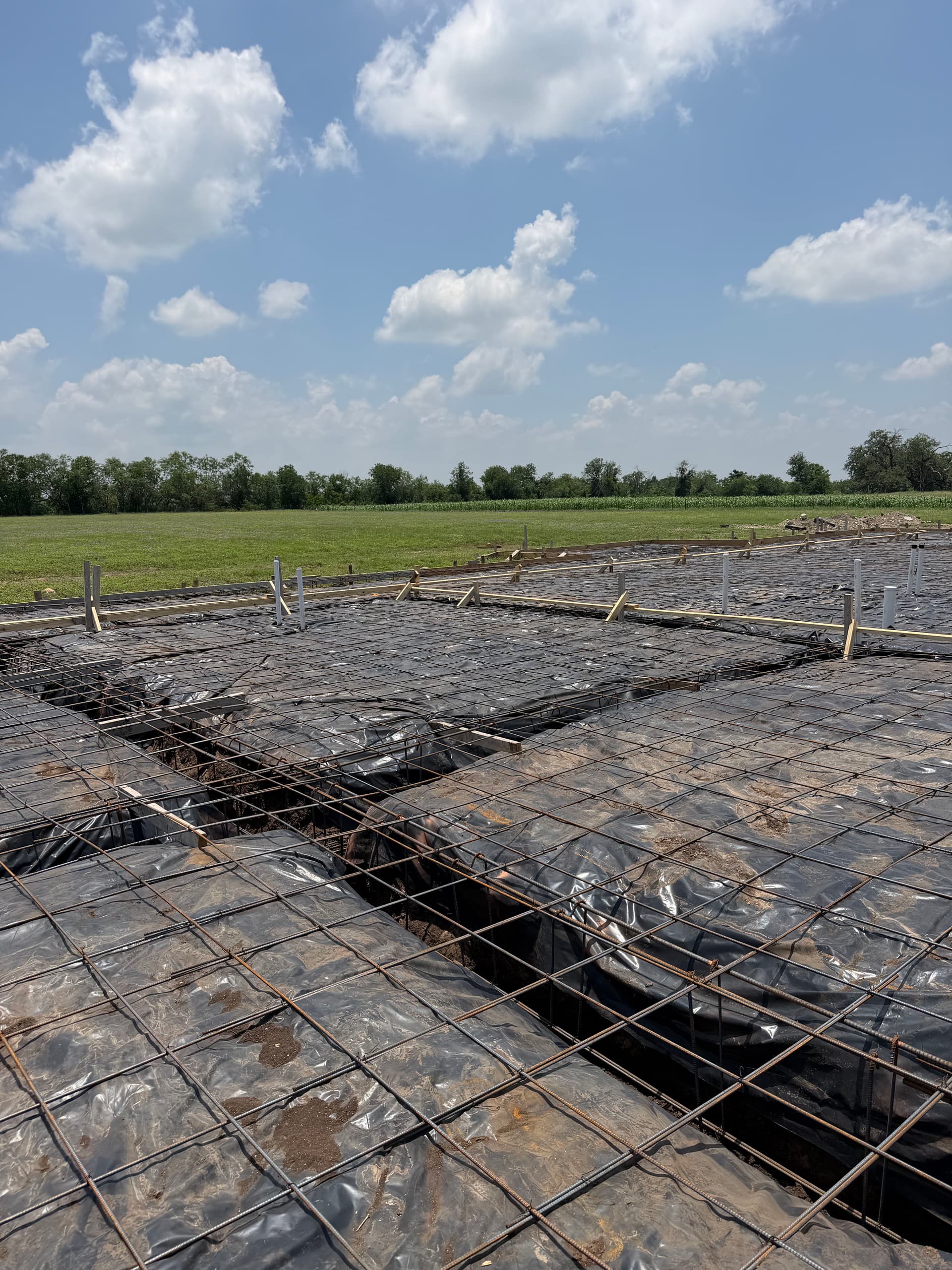Gallery photos for Under-Foundation Plumbing Rough-In for a New Barndominium Build: Image #5