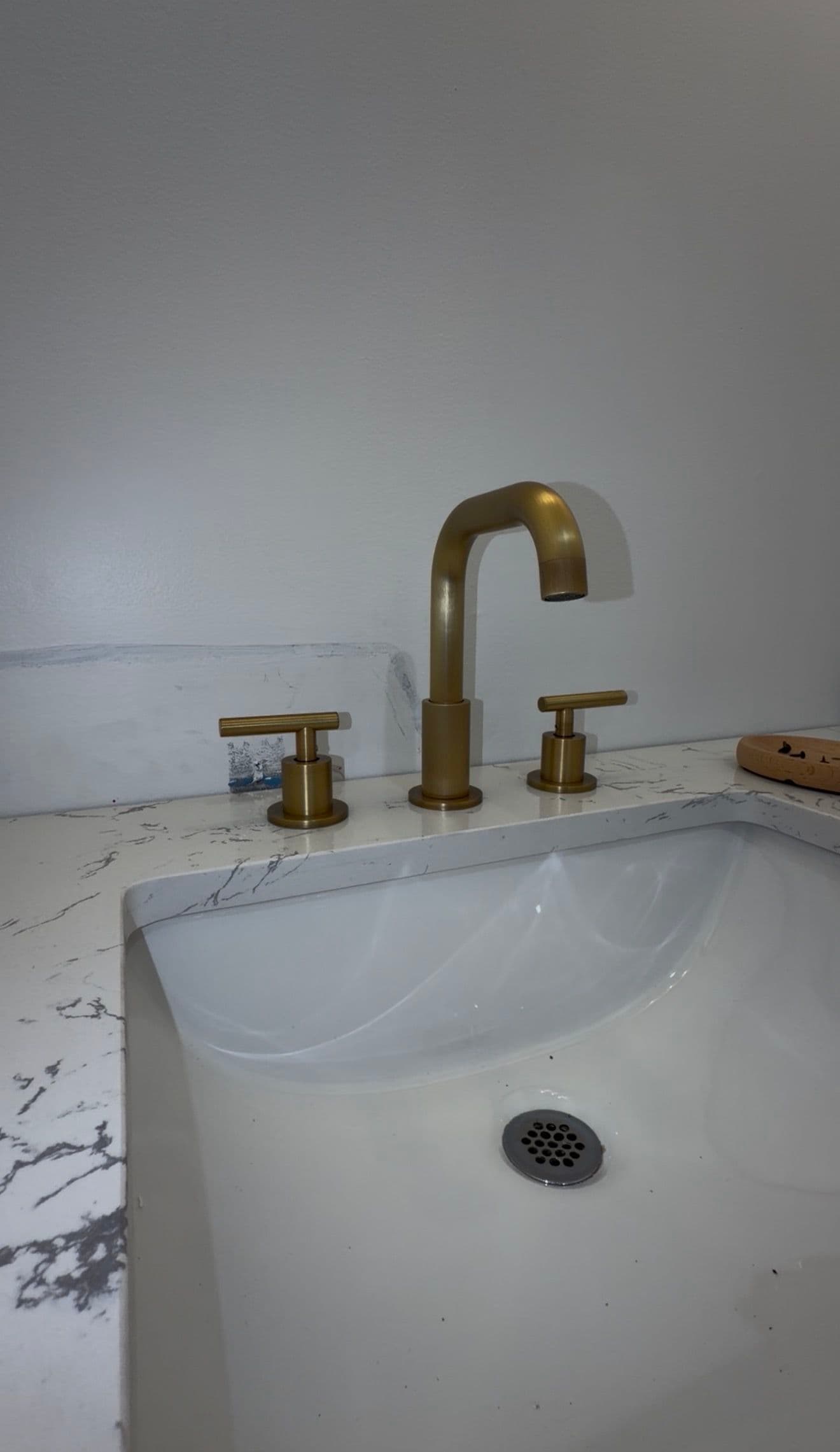 Commercial Lavatory Faucet and Thermostatic Mixing Valve Install image